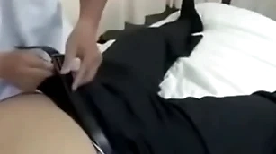 Asian merry heavy taint gets mincing