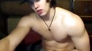 Hot dimension to boy cum