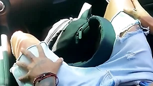Luring twink hitchhiker fucked for a ride