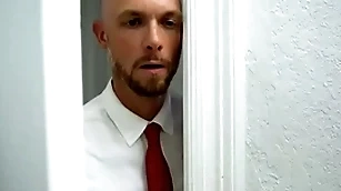 Mormon bishop spying on blithe boy taking shower