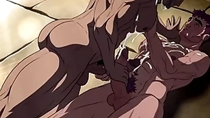 Roman gladiator hunks fight for freedom, increased by some sex - 12 days for yaoi s2 e12
