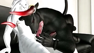 Big slobber up close-fisted botheration