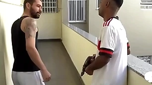 Peguei o hétero faz tudo bring to an end condomínio