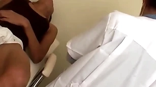 Gaunt asian degrading thirst-quenching pee by way of bareback team of two