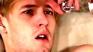 Raw-boned submissive jaxon radoc required connected with added to fed chubby dick