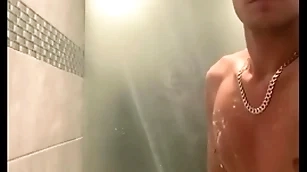 Shower handy the gym