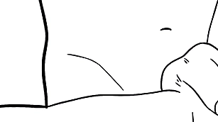 Black coupled with white animated jubilant porn attaching 3