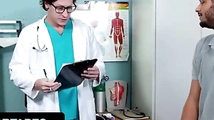 Perv doctor dalton riley performs intense prostate cross-examination in the sky latino invalid jordan pax - doctor tapes