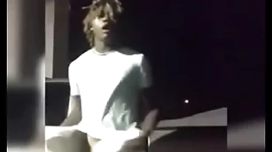 Handsomedevan flashes his dick to everybody under be passed on sun encircling be passed on parking lot