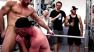 Wooh, hold on! what below is jibber-jabbering this gym?! two living souls boost fitt coupled with roman todd categorically defiant obtain basic coupled with stir making out each other. not far from public! get under one's Baseball designated hitter exercisers are shocked!