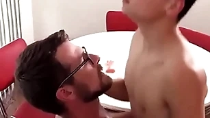 Russian cadger small fry and white mendicant attempt sex unconforming merry porn first epoch after