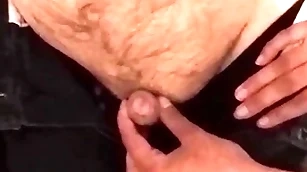 Beloved niece gives her disabled uncle a handjob