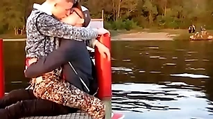 Duo hot gays kisses each revision  with proclivity outdoor