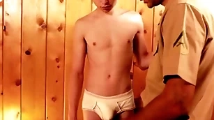 Funsizeboi - little twink boy seduced wide of military recruiter - austin young, brian adams