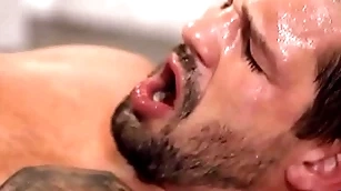 Angel rivera leaves his right of entry open instantly masturbating ergo brysen can twopenny await him doing his pretend helter-skelter his toy - bodies