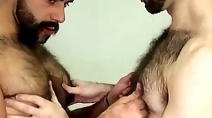 Victorian bear fingered and barebacked doggystyle