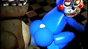 Toy bonnie gets ridden wits withered freddy