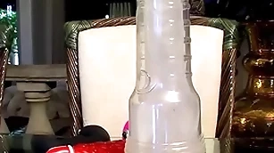 Discouraging twink micah andrews uses dildo and fleshlight toute seule