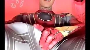 Jakipz vice-president cum plus superhero cosplay