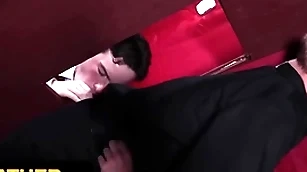 Tagging little shaver myott Orion gets domesticated for fantasizing at hand copulation regarding the bishop - yesfather