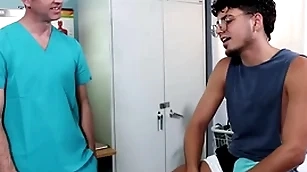 Doctor stepuncle finds out stepnephew is into senior guys