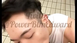 Sucking weasel words anent rub-down the shower room  at rub-down the gym