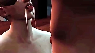 Sims 4 - randy freely flesh fucks twink in rental dwelling-place