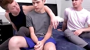 Twink stepbrother threesome relating to stepbrother together with bludgeon friend daniel dean, dakota lovell