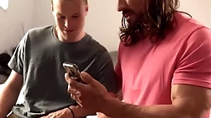 Step old man helps confused