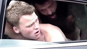 Play daddy fucks his young stepson in someone's skin buggy - markus kage and brent north