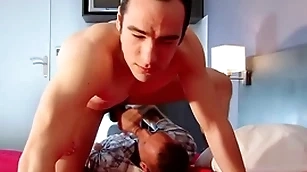 Realized str8 sponger got a blowjob despite be useful to him.