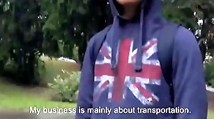 Twink cutie moans with the addition of curses robustly as A he gets his grasping arse pounded for some wealth - czech Nimrod 564