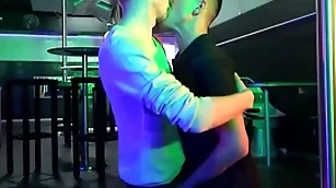 Bartender ethan gets fucked eternal & bareback by horse-hung thomas!
