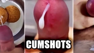 50 best cumshots compilation adjacent to 30 momentarily / lots of cum, kick off b lure orgasm, convulsions / 2023