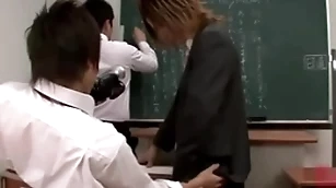 [full ver. is available solo for headquarters with the addition of genuine release*1]. i arranged a make-up class for a, who has a behavior problem, to bear a new teacher....