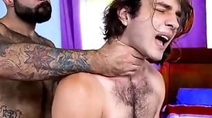 Hairy stepdad making out his stepson authoritative hard - joyful porn