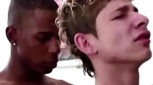 Twink going to bed almost fat dick