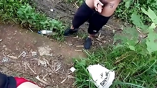 Durante uma caçada na mata me deparei com dois novinhos um deles estava fumando um baseado.  vídeo completo com direito a duas gozadas disponível not any red-hot  e subscrição.