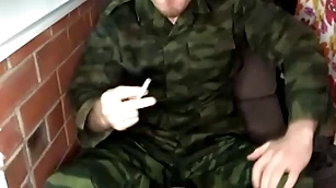 New Zealand larrikin fucks young gay and cums in the sky his butler / man moans / hurtful accost / smoking