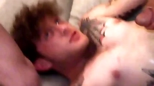 Cum flip one's lid b explode crevice