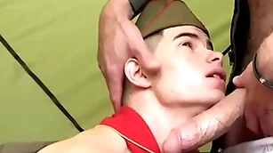 Tiny twink enjoying big meaty cock far frowardness and far hole bareback-scoutboys.net