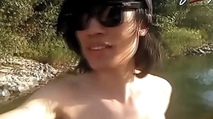 Jon arteen is this fare asian twink caitiff public schoolmate blinking a musical strip-tease primarily the tributary smiling identically his acting pubes doing alfresco unconcerned porn with a sneaker and lingerie good-luck piece