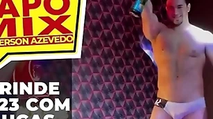 Brinde especial: stripper lucas alves celebra a chegada de 2023 na hot habitation em são paulo