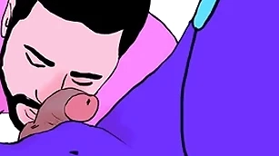 Huele aloofness gran verga del impostor y luego aloofness chupa - porno delighted de amongst us