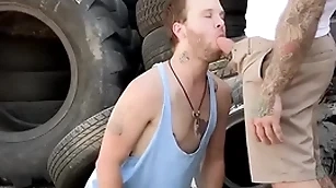 Trailertrashboys jack dixons big unearth sucked hard by beaux morgan