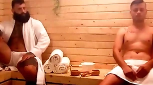 Sauna submission/ bobtail / markus kage, ryan bailey  / stream full within reach  www.sexmen.com/twi
