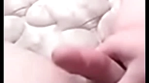 Young pal jerking retire from small dick