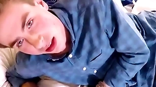 - firsthand light-complexioned twink fucked by horny older pov