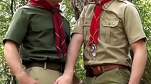 Scoutmaster mckeon sneaking peculate his hot intern