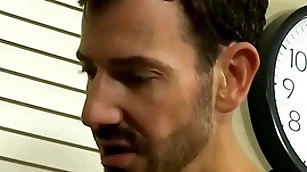 Teacher bryan slater plows teeny-weeny glowering twink dustin cooper